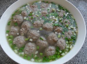 鲜掉眉毛的 清汤羊肉丸