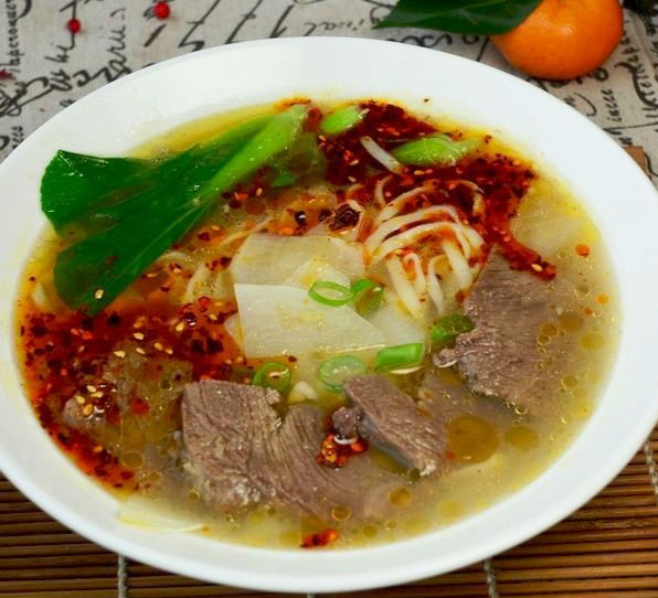 送给网友自制牛肉拉面