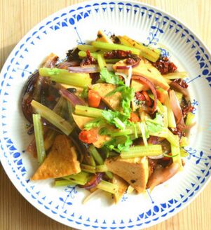 素食米饭杀手 香辣千页豆腐