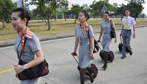 福州航空上海航线已获批　空姐制服首次亮相