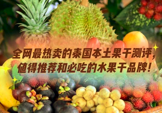 全网最热卖的泰国本土果干测评 值得推荐和必吃的水果干品牌